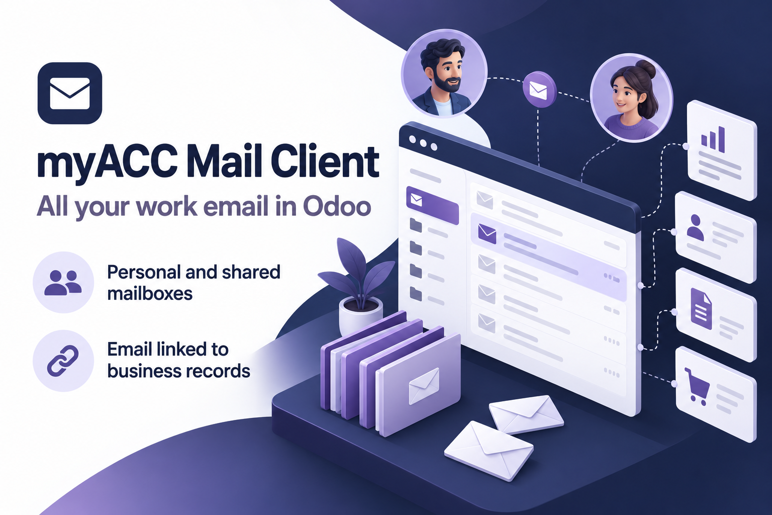 All your work email, inside Odoo
