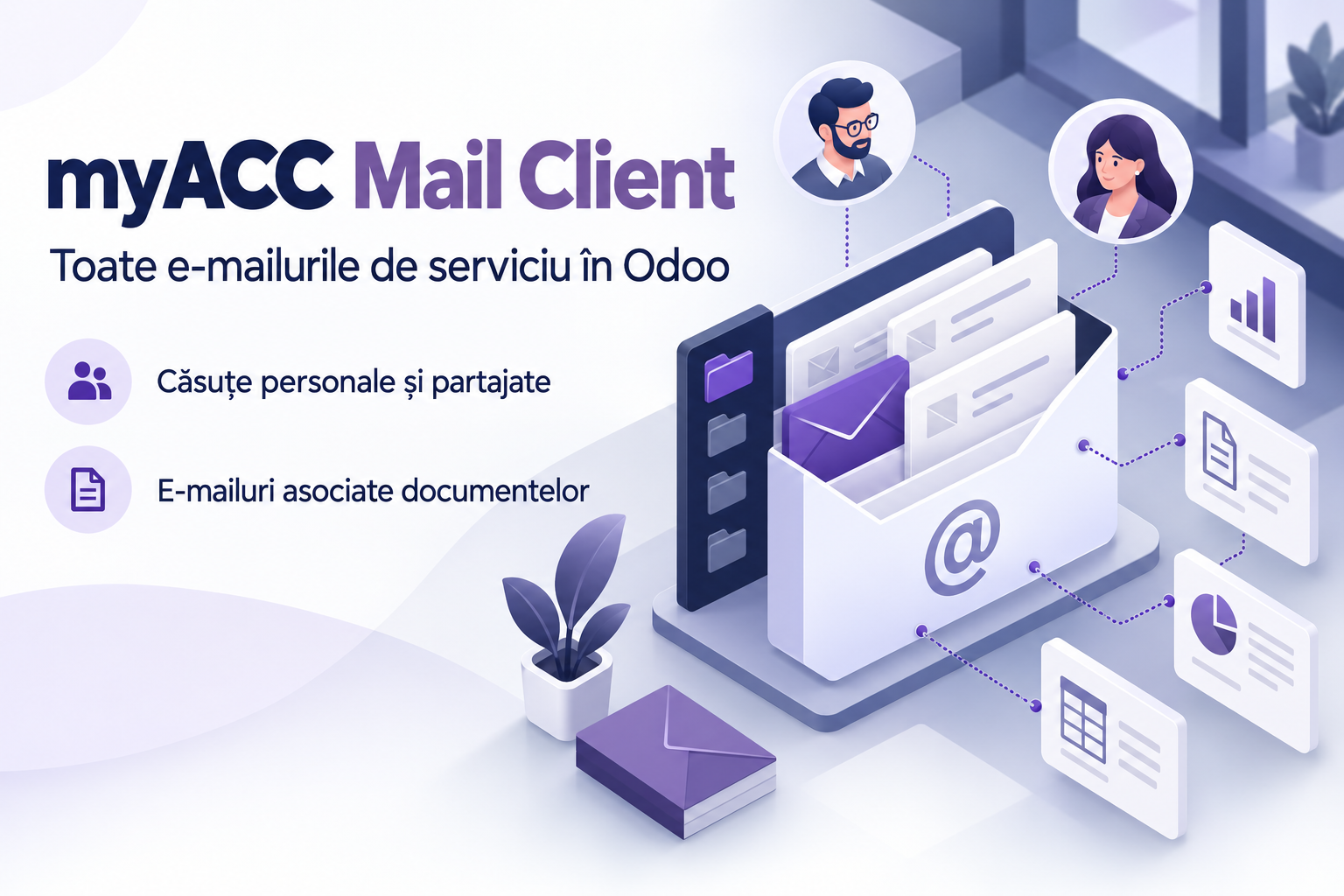 Toate e-mailurile de serviciu — în Odoo