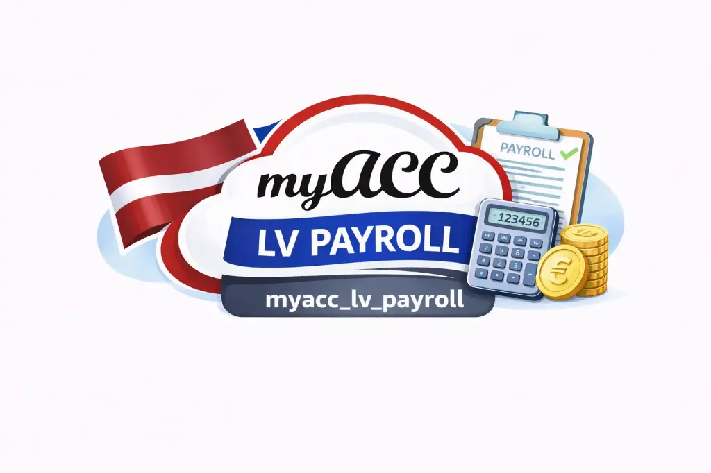 myACC darba laika uzskaites papildinājums (myacc_lv_payroll)
