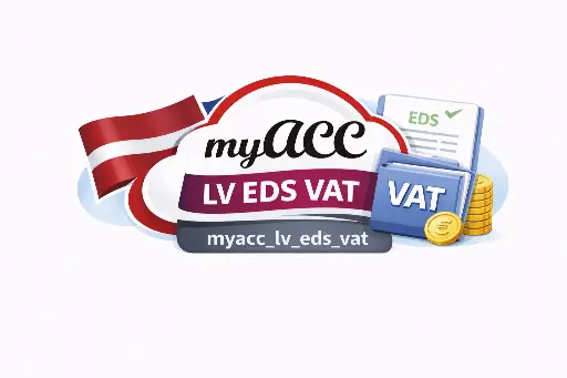 Odoo PVN deklarācijas sagatavošana un iesniegšana VIDā (myacc_lv_eds_vat)